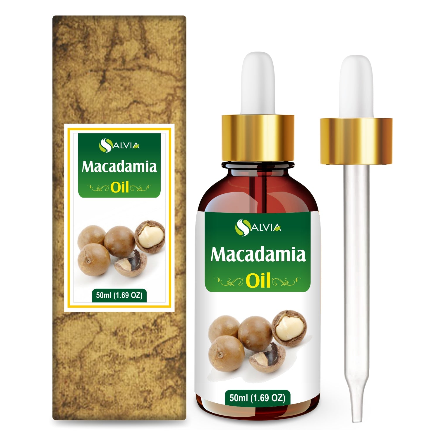 Salvia Natural Essential Oils,Dandruff,Greasy Oil,Anti Fungal,Anti-fungal Oil,Oil for Greasy Hair Macadamia Oil