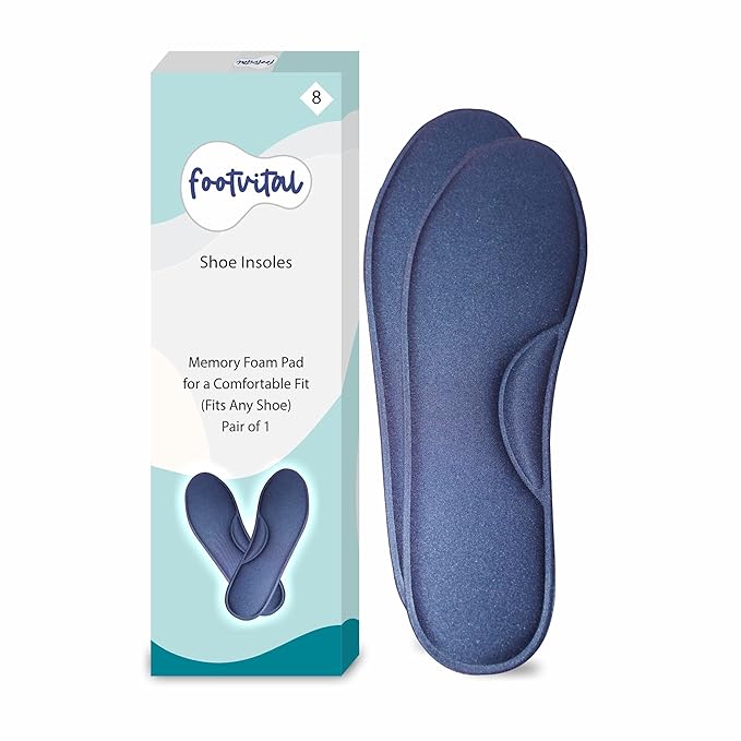 Shoprythm foot Vital 6 / Blue Memory Foam Shoe Insoles