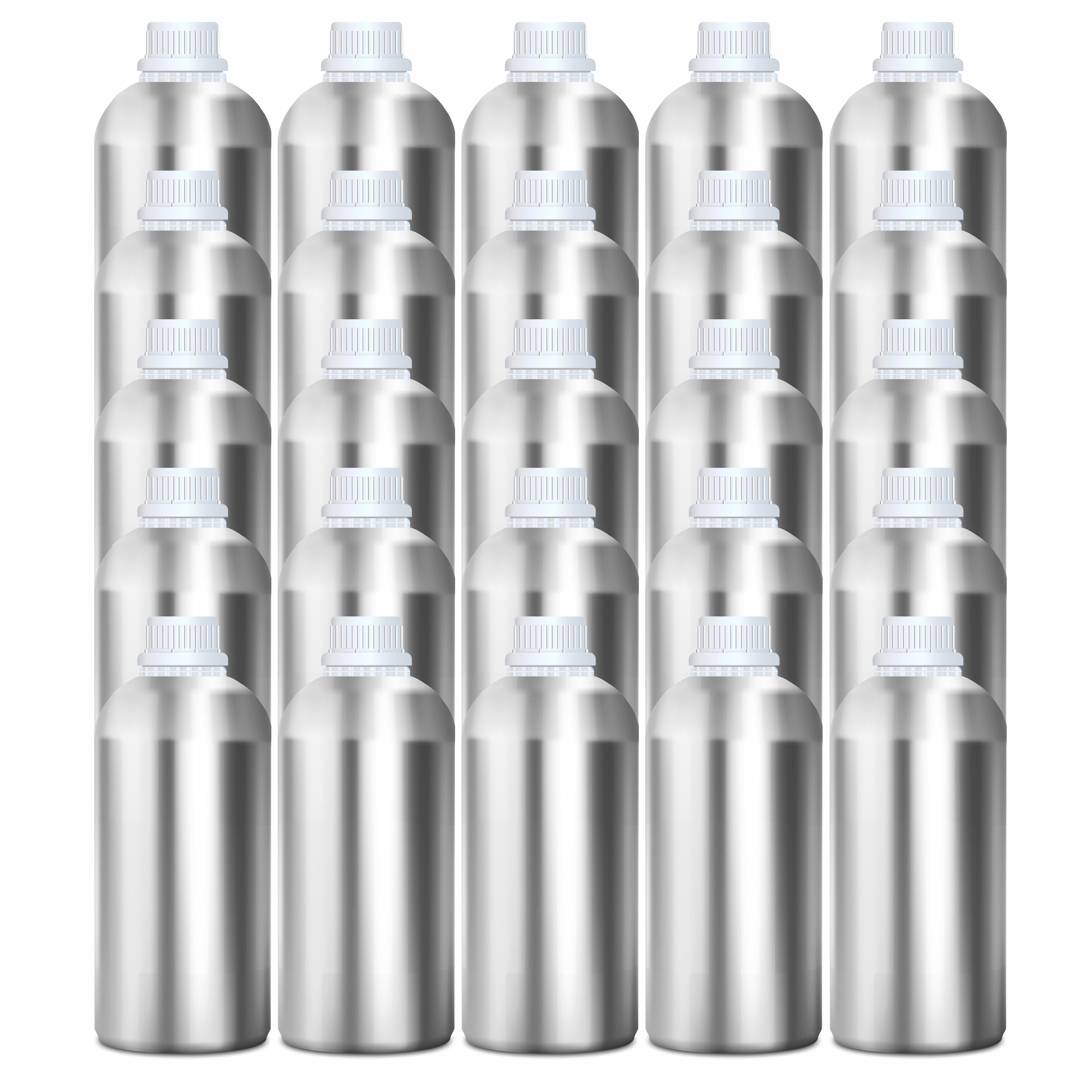 Shoprythm Pack of 25 ALUMINIUM BOTTLE 1000ML