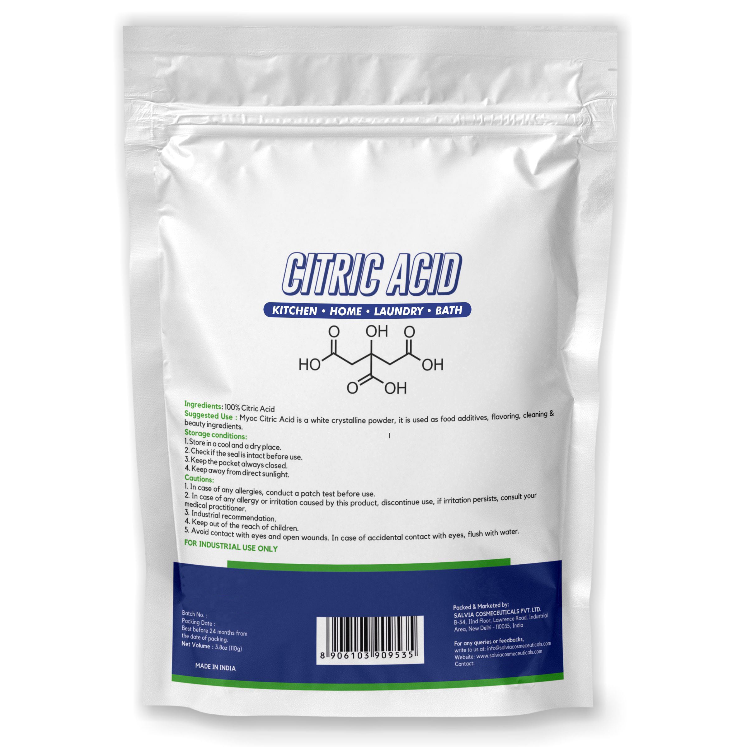 shoprythmindia Cosmetic Raw Material Citric Acid