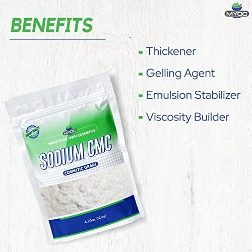 shoprythmindia Cosmetic Raw Material,Cosmetic Raw Materials 120g Sodium CMC Powder