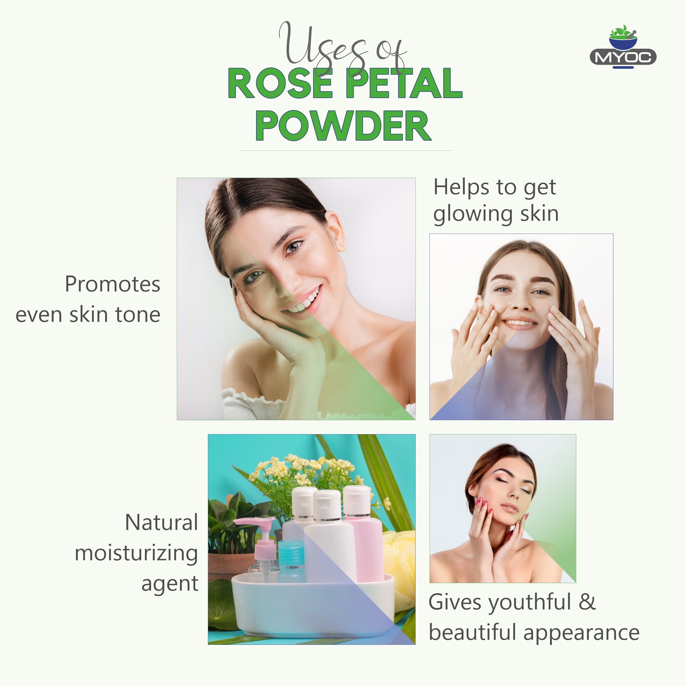 shoprythmindia Cosmetic Raw Material Rose Petal Powder