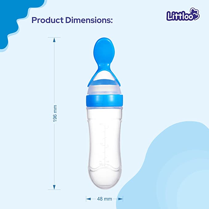 Littloo Littloo Littloo Baby Spoon Feeder (Silicone)